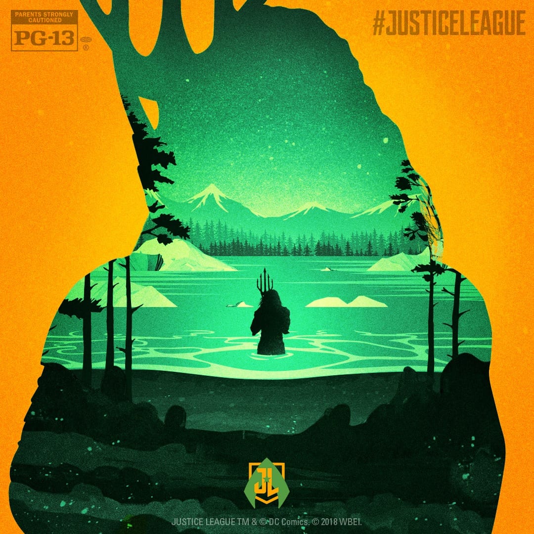 A promo photo for Momoa's Aquaman (DC)