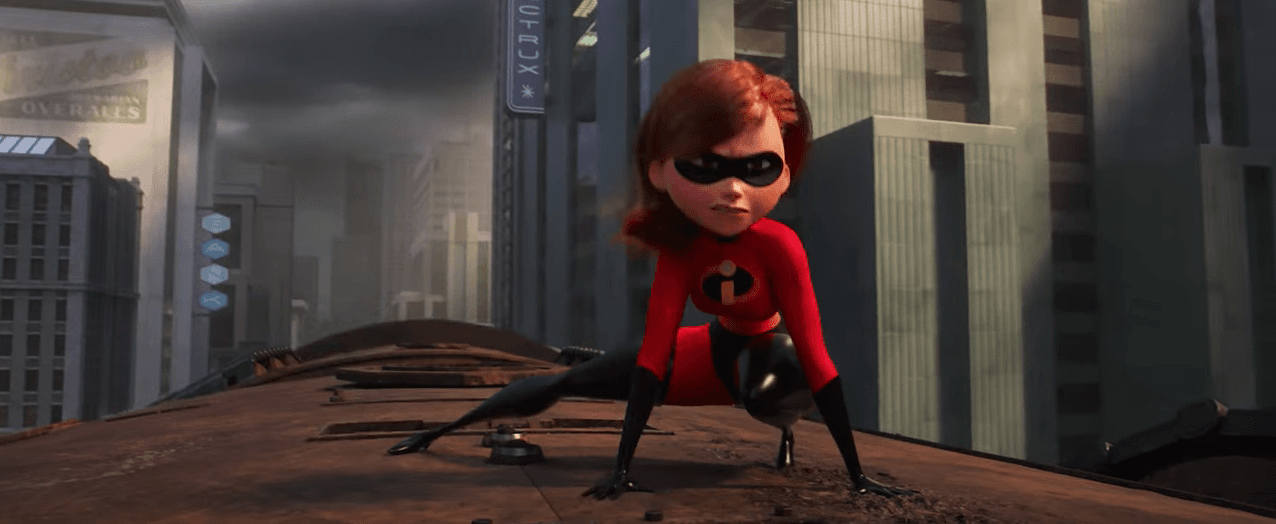 Elastigirl in 'Incredibles 2' (youtube)