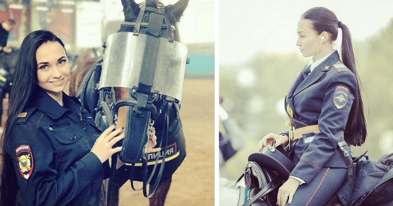 PICS! Russian policewoman has become a viral sensation after her photos were shared on Twitter and Instagram