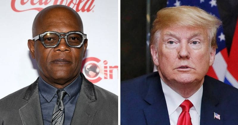 Samuel L Jackson slammed for 'homophobic' birthday tweet to Donald Trump