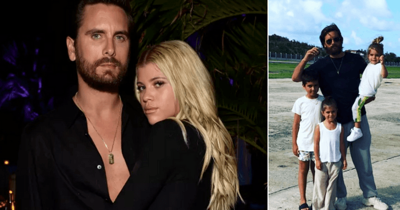 Scott Disick spends Father's Day with his children alongside Sofia Richie