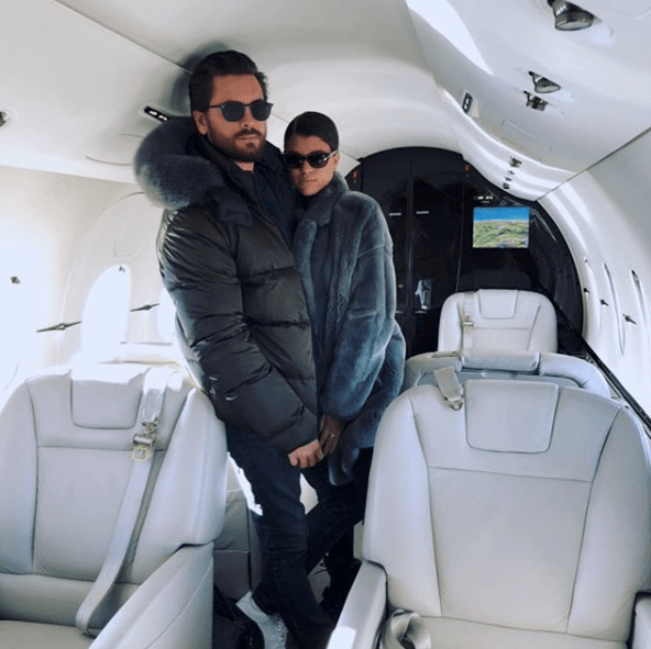 Scott Disick and Sofia Richie (Source: letthelordbewithyou, Instagram)