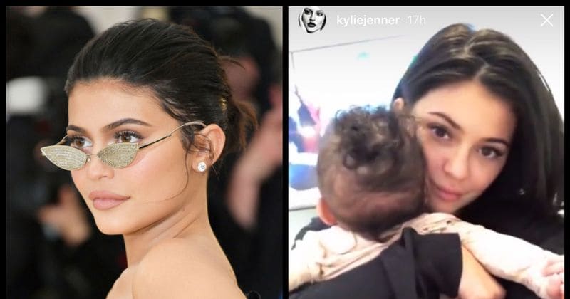 Kylie Jenner snuggles baby Stormi in new Instagram video