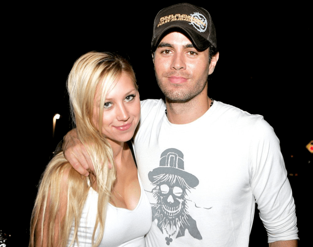 Anna Kournikova and Enrique Iglesias (Source: Twitter)