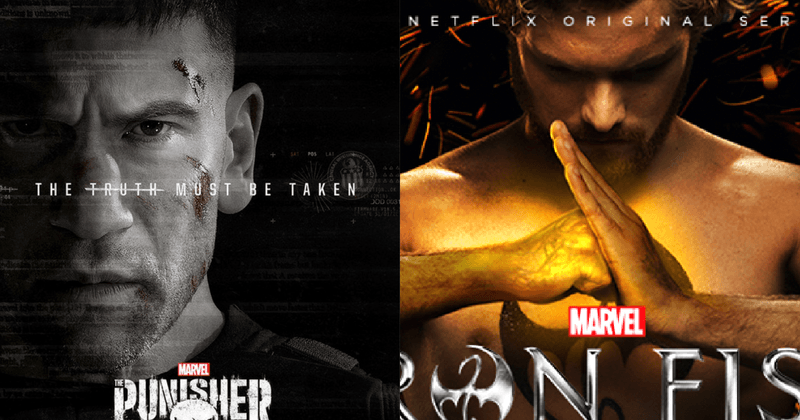 No 'Captain Marvel' or 'Avengers 4' but you can see Marvel TV's 'Iron Fist' and 'The Punisher' at the SDCC 2018