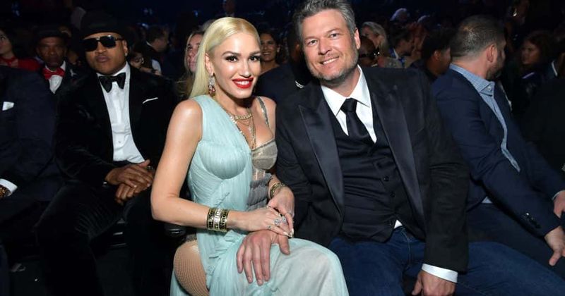 Cheers! Blake Shelton turns 42 with a giant bottle of booze cake and his girlfriend Gwen Stefani by his side