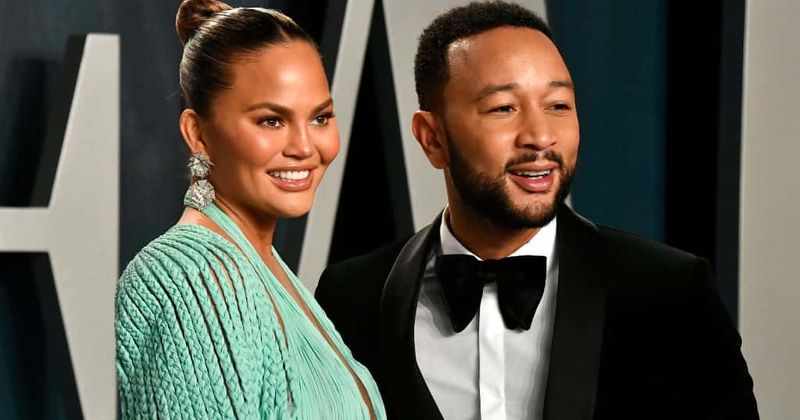 John Legend slammed for sharing a picture of Chrissy Teigen pumping milk in a car