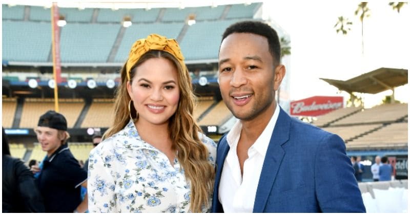 John Legend slammed for sharing a picture of Chrissy Teigen pumping milk in a car
