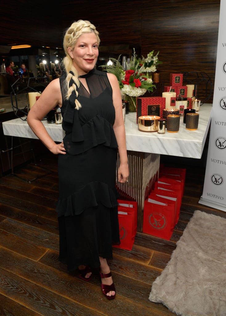 Tori deleted the photo after criticism (Photo by Matt Winkelmeyer/Getty Images for Santa's Secret Workshop 2017)