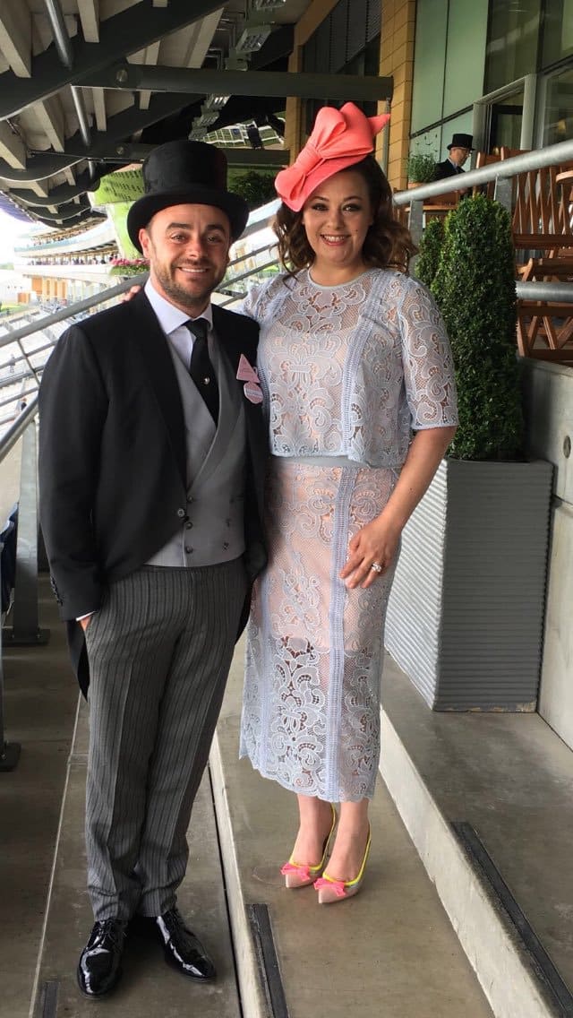 Ant McPartlin and Lisa Armstrong (Twitter)
