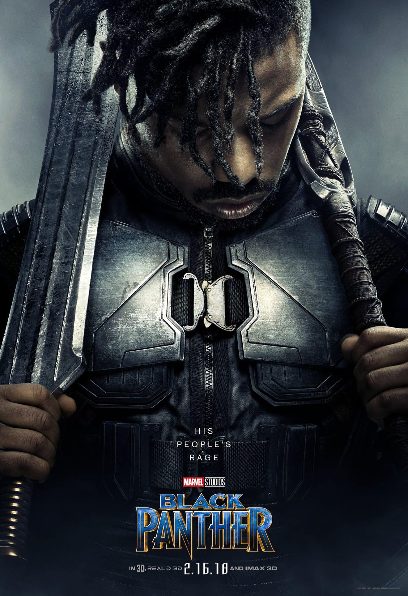 Michael B. Jordan as Erik Killmonger (Marvel)
