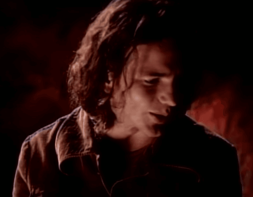 Pearl Jam's debut album 'Ten' charted in the UK top 40. (YouTube)