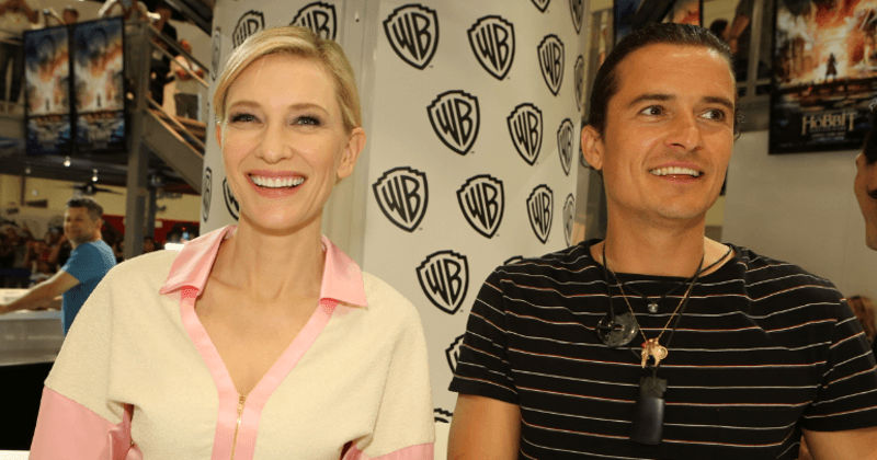 Orlando Bloom admits he spied on Cate Blanchett and had a massive crush on her when they were filming 'Lord of the Rings'