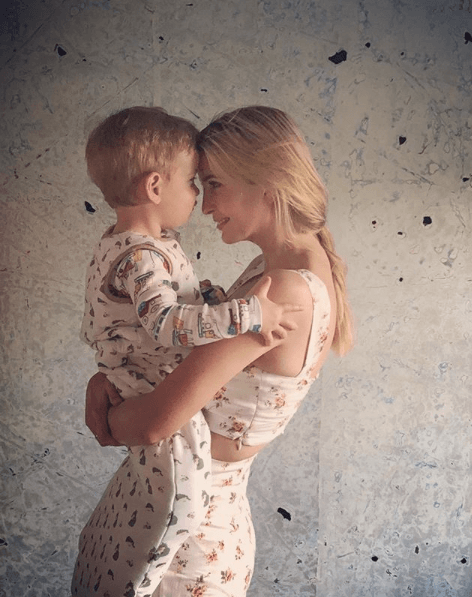 Ivanka Trump and her son (Source: ivankatrump, Instagram)
