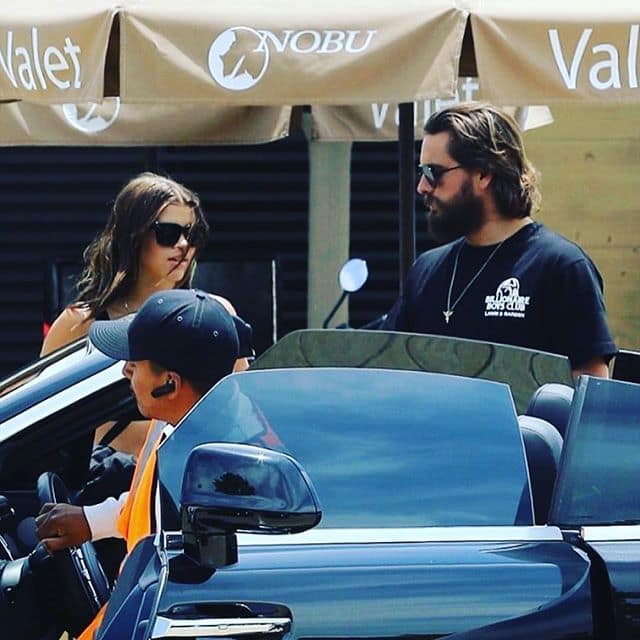 According to the people at the party, Disick had claimed that he and Richie were no longer together, which seemed to justify him hitting on another girl at the event. (Source: Instagram)