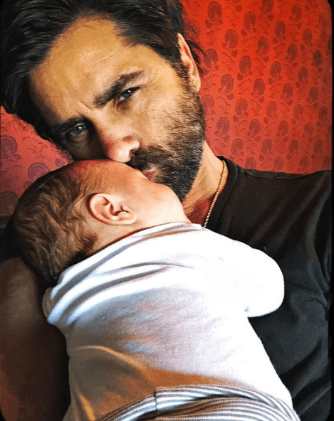 Stamos shared some pictures of his son (Source: Instagram)