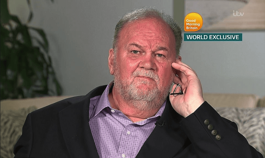 After Thomas decided to give a tell-all interview to Britain's morning show, Good Morning Britain, reports have come in which claim that the Duchess of Sussex's father will no longer be allowed to be a part of royal events. (Source: Twitter)