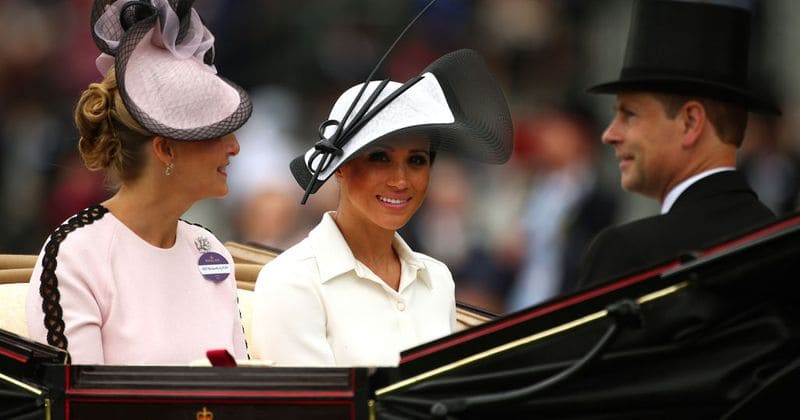 Meghan Markle, Duchess of Sussex wears Givenchy AGAIN for her Royal Ascot visit