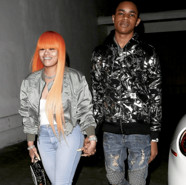 Blac Chyna and YBN Almight Jay (Source: Twitter)