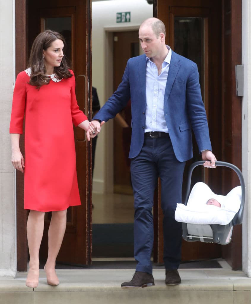 The royal baby was delivered in the Lido wing of St Mary's hospital, which had been booked and kept shut for weeks before the delivery. (Getty Images)