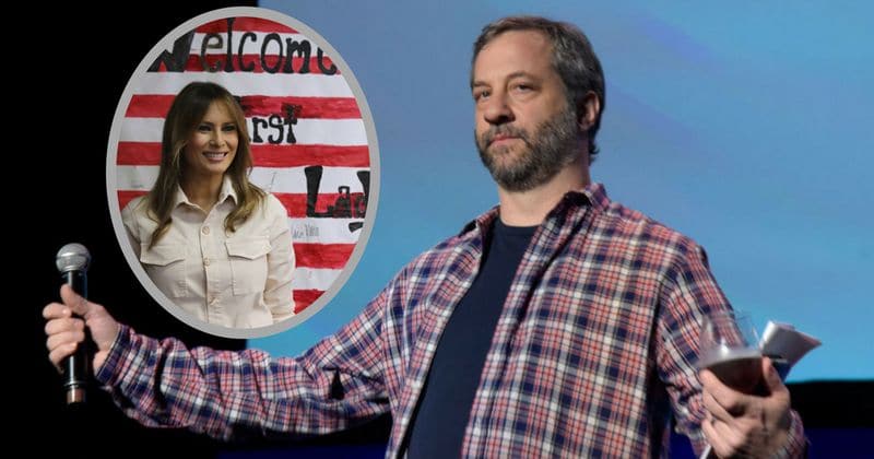Judd Apatow slams First Lady Melania Trump: "You support evil with your silence"