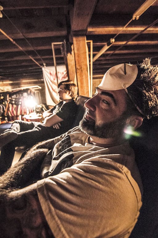 Director Anthony Pedone on the sets of the film. (Image Credit: Anthony Pedone)