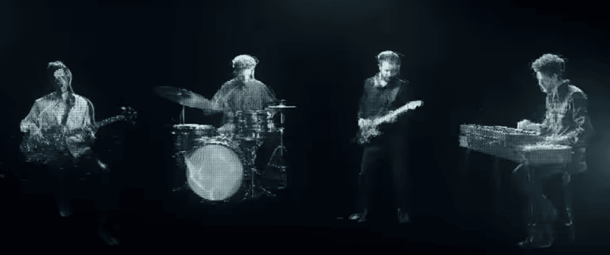 'Living in the Future' is a direct transition into the 70's garage punk. (YouTube)