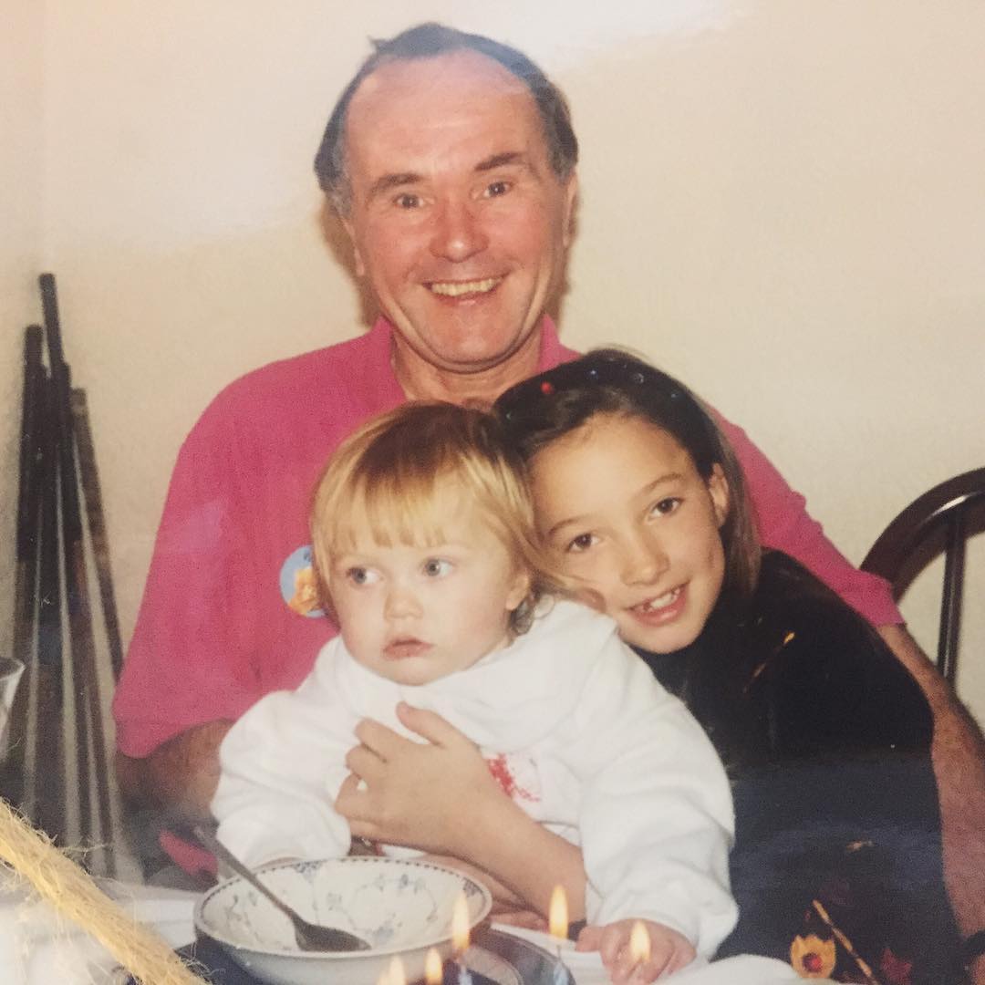 "I love you so much," Charlotte said in the tribute post. "You will never know how much I idolised you and the ground you walked on. Growing up I was always so immensely excited to see you and that never stopped." Source: Instagram.