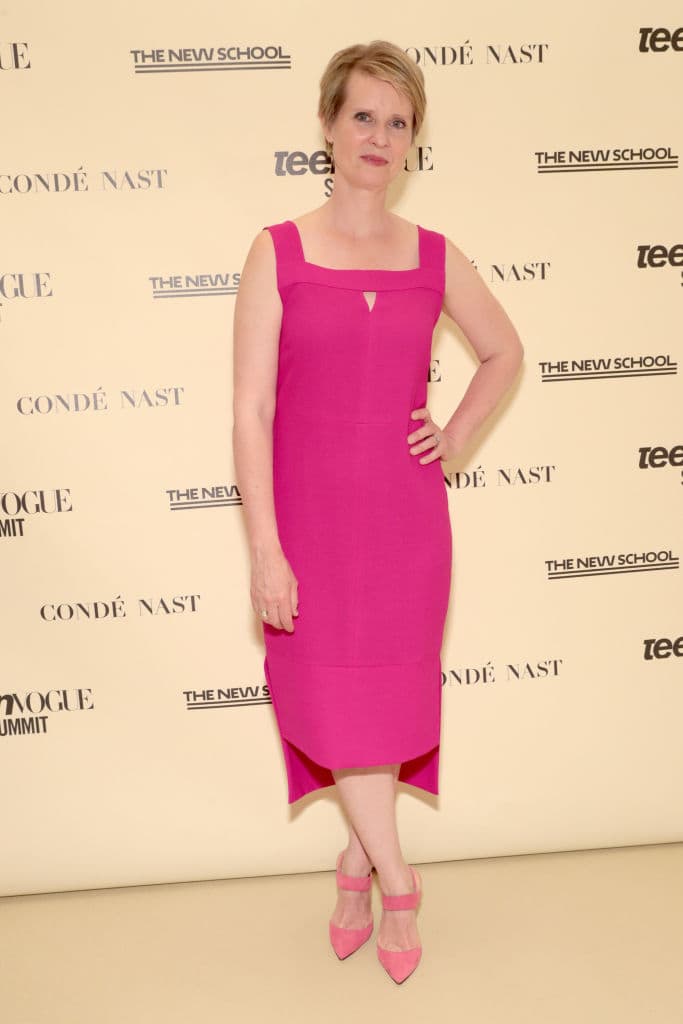 Cynthia revealed her son is a transgender (Photo by Cindy Ord/Getty Images for Teen Vogue)