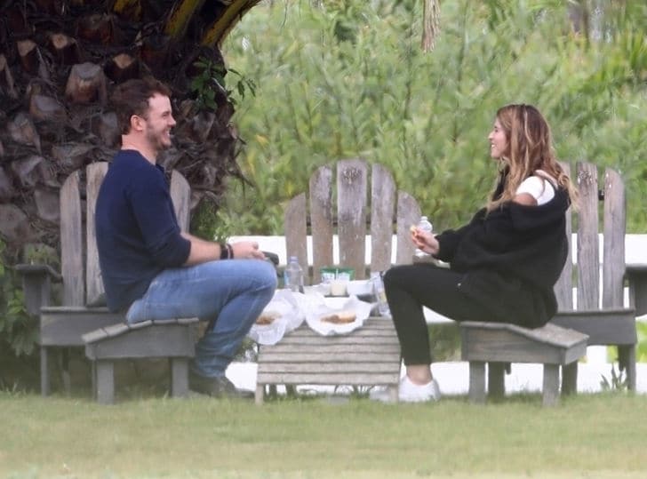 Chris Pratt enjoyed a nice day out with Katherine (Twitter)