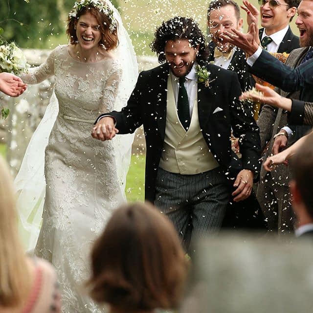 Rose Leslie and Kit Harington are both aged 31 (Instagram)