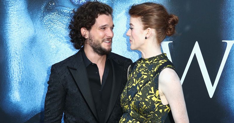 Game of Thrones stars Kit Harington and Rose Leslie tie the knot in Scotland