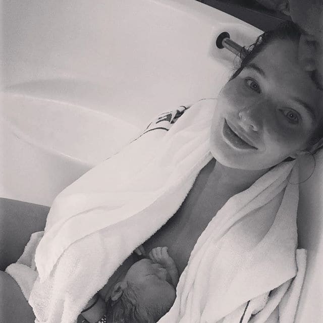 The couple welcomed their daughter on Friday (Instagram)