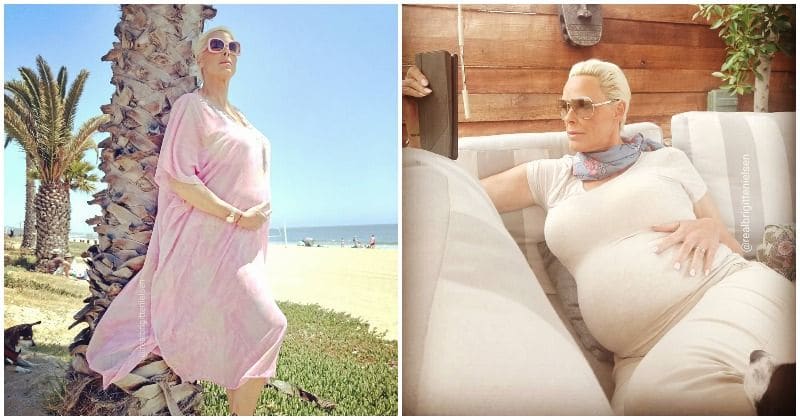 Brigitte Nielsen welcomes her fifth child, a baby girl, at age 54