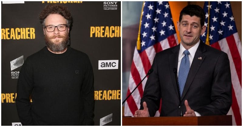 Seth Rogen refused to get clicked with Paul Ryan: 'No way, man!'