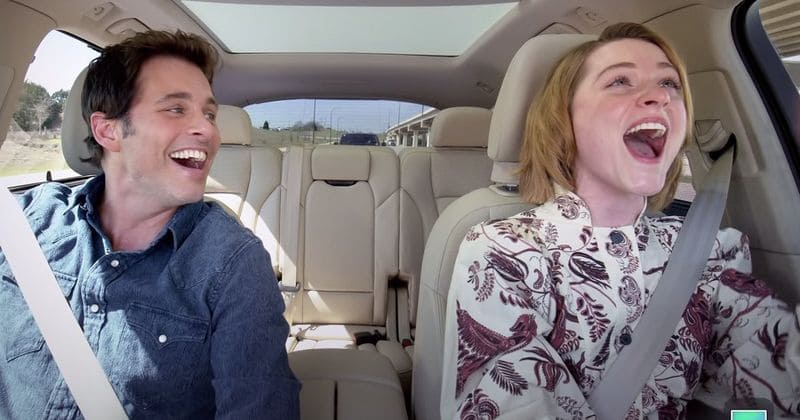Westworld actors Evan Rachel Wood and James Marsden's Carpool Karaoke stint will take you back to the '80s