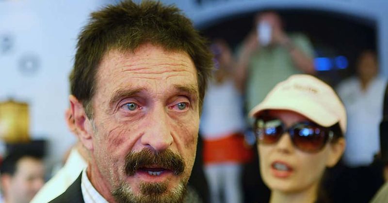 John McAfee says it would take more than "poison, bullets, or hanging to kill me" after being released from hospital