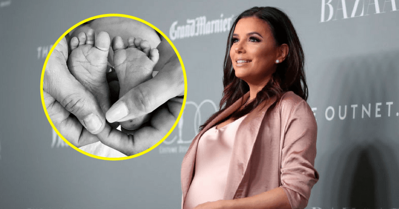 Eva Longoria shares adorable photo of newborn son Santiago's feet