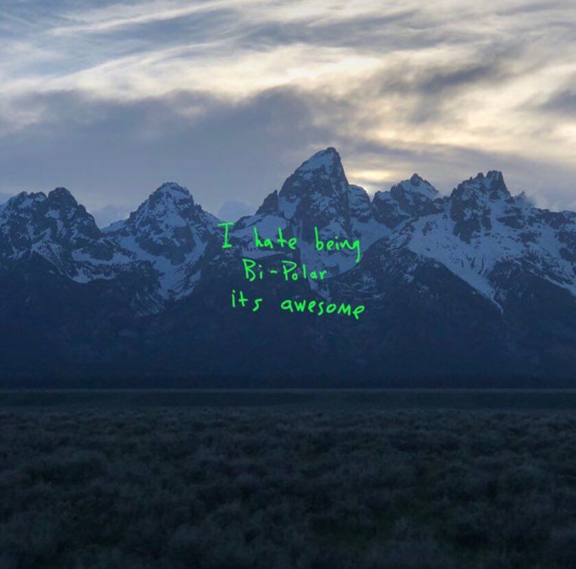 Album art for Kanye's eighth studio album 'ye'. (Image Source: Twitter)