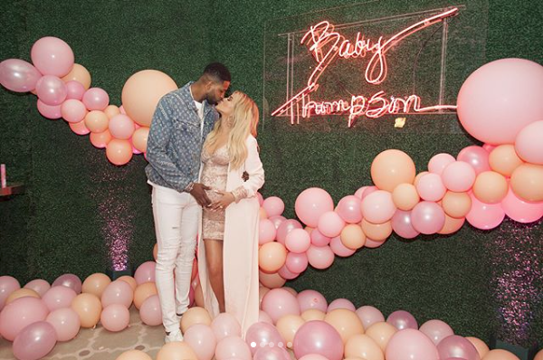 Khloe Kardashian and Tristan Thompson (Source: khloekardashian, Instagram)