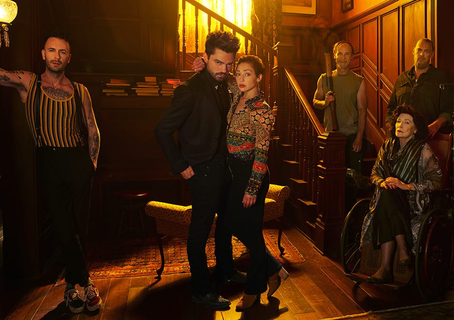 Dominic Cooper's Jesse Custer moves to his family home in 'Angelville' (AMC)
