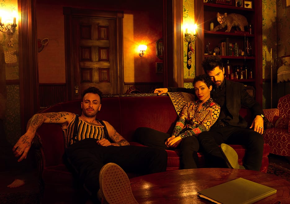 Tulip (Ruth Negga) and Irish vampire Cassidy (Joseph Gilgun) joins Preacher at his Gran'ma's plantation (AMC)