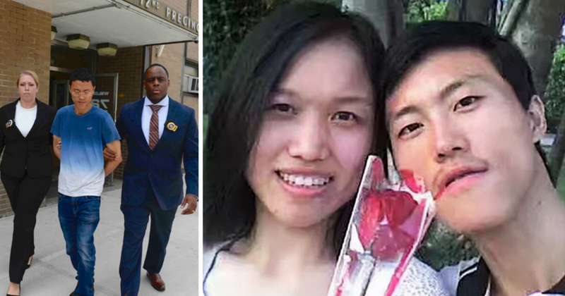 Man who chopped off his pregnant wife's arm before trying to swim to Canada has been arrested on attempted murder charges