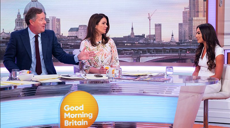 Williams, according to reports, had taken the decision to quit law for a stint in the Mallorcan villa, which did not go down well with the GMB host. (Source: Twitter)