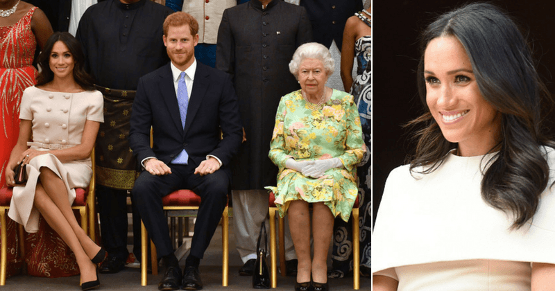 Meghan Markle mistakenly skips 'duchess slant' and crosses her legs at royal event