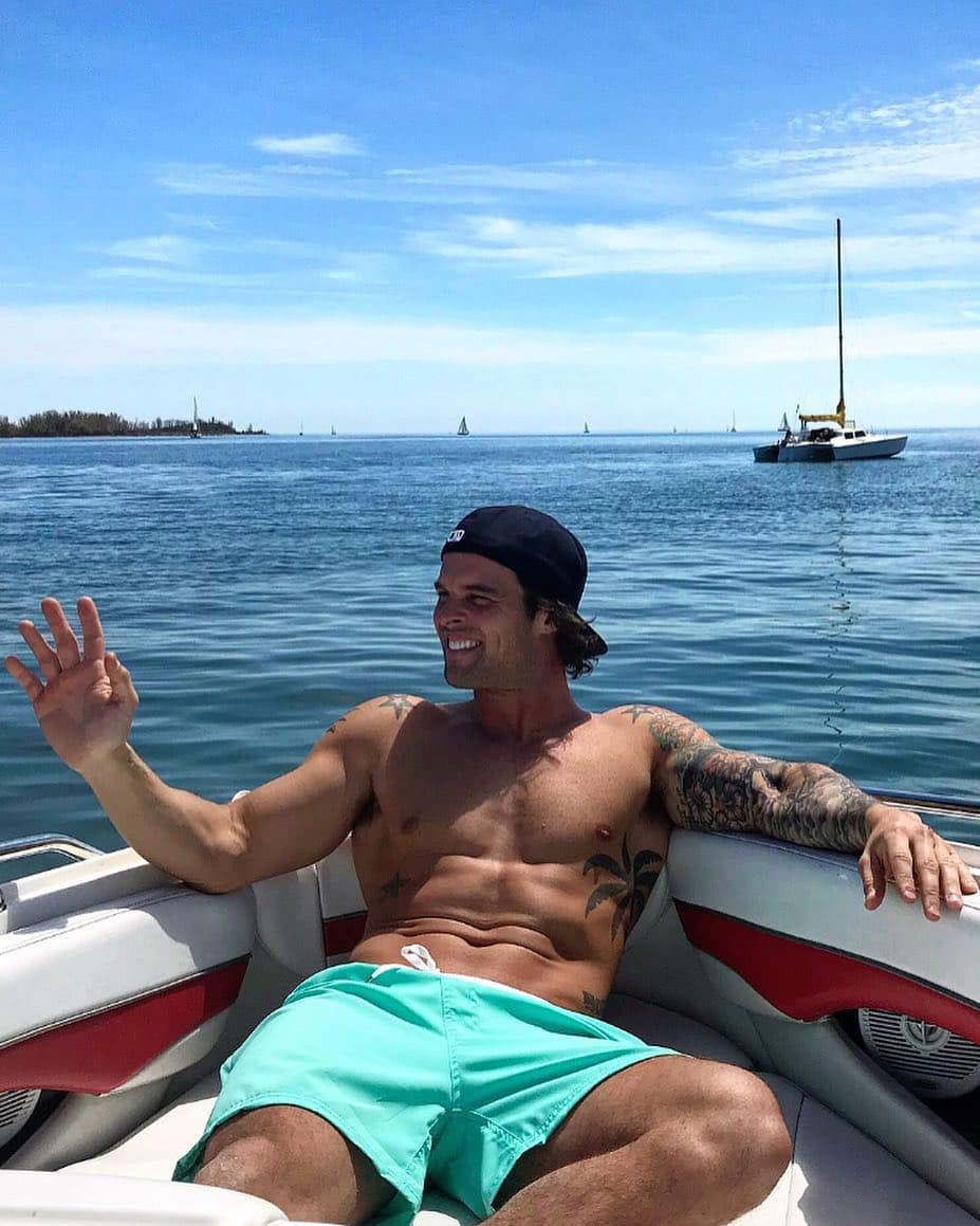 Here's hoping that the handsome lad will find his perfect partner in paradise, just like his ex did with her now-fiancee Jared Haibon. (Source: Instagram)