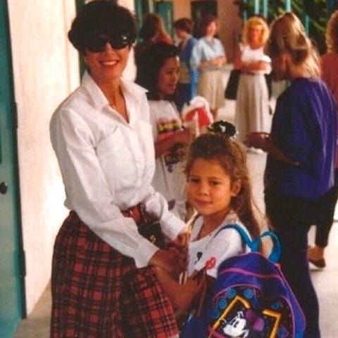 The first wish for the birthday girl came from her mother, momager Kris Jenner. (Source: Instagram)