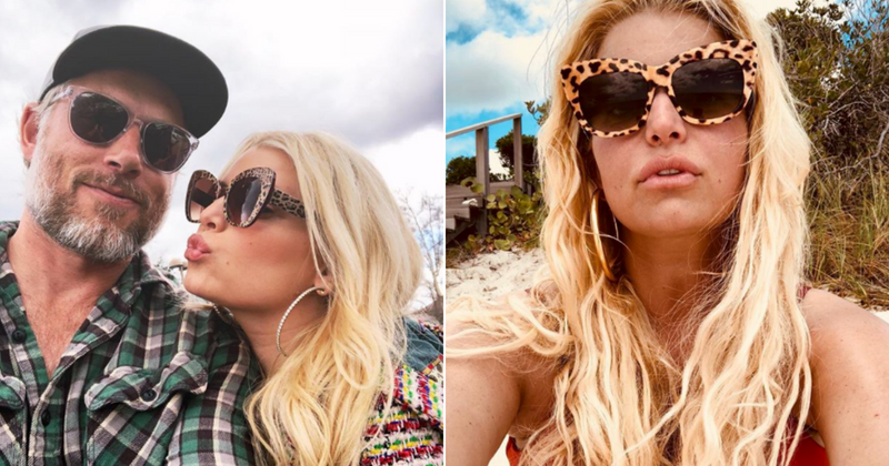 Jessica Simpson gets slammed by fans after her husband throws son with broken arm in swimming pool
