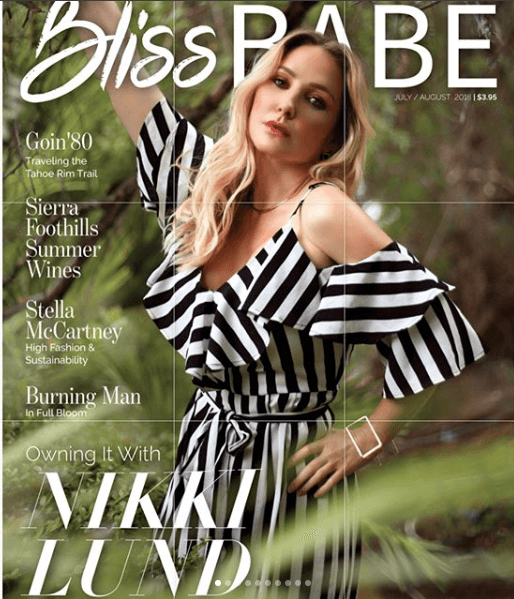 Nikki Lund in Bliss Babe (Source: nikkilundofficial, Instagram)