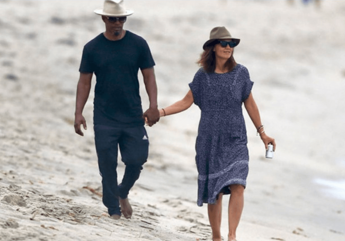 Jamie Foxx and Katie Holmes (Source: Twitter)